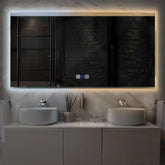 Specchio LED Rettangolare | Pulsanti touch | Funzione anti-appannamento | Temperatura di colore regolabile - Reyze Serie Edge Modello 5